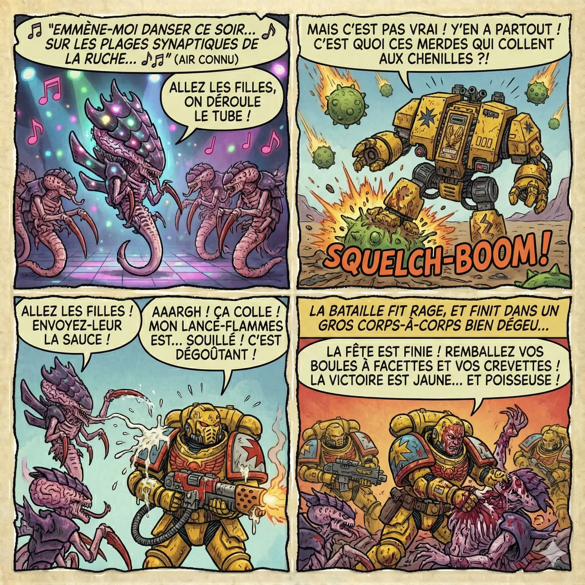 Disco Tyranomos vs Angry Knights